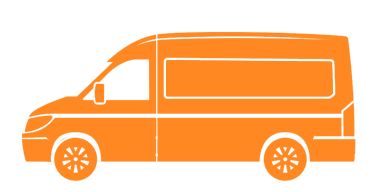 Vans or trucks up to 7.5 t